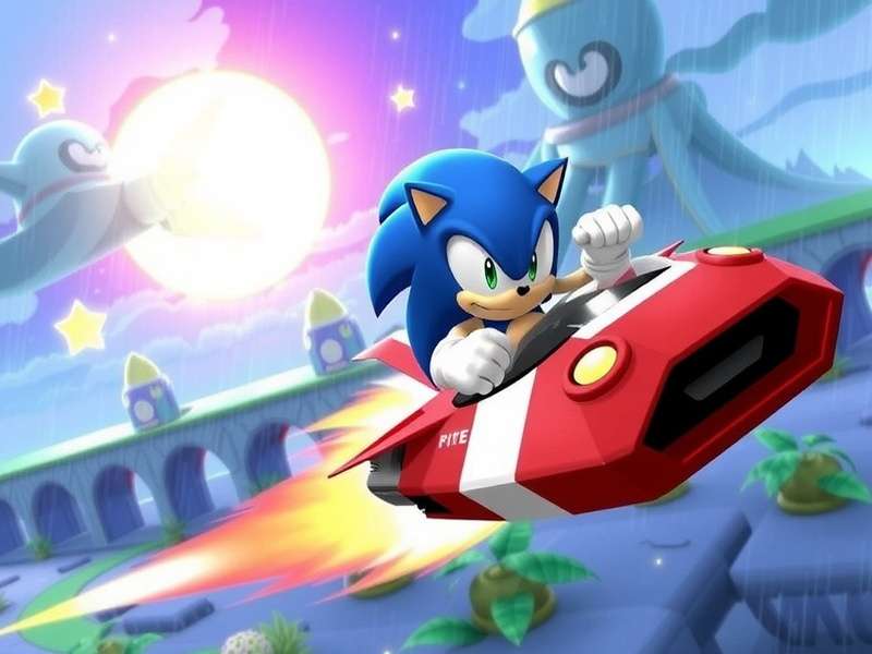 Sonic Jet Jolt Monsoon Drifting